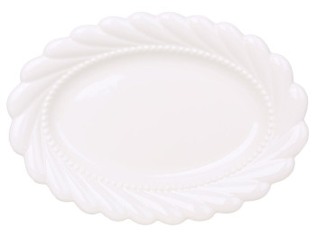 Блюдо порцелянове овальне Tiffany  для подачі страв, 24,6×17,5×3см