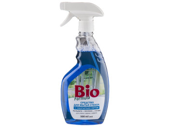 Средство для мытья стекол Bio Formula, с нашатырным спиртом, 500мл
