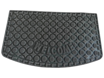 Килимок придверний Wellcome, ПВХ, 45×75см, колір графітовий