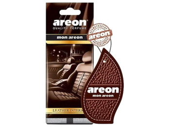 Освежитель воздуха Areon Mon Leather Interior, сухой листик