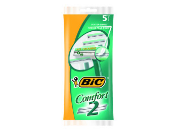Станки для гоління Bic "Comfort 2" 2 леза (ціна за набір 5шт)