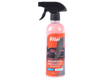 Поліроль для пластику та вінілу Vitol, матова, 400мл