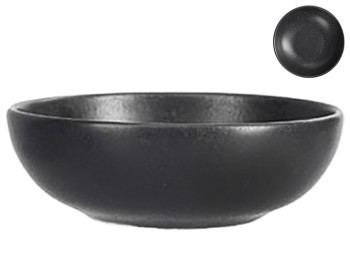 Соусник Porland Black, порцеляна, 95мл, 10см, колір чорний