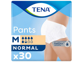 Подгузники-трусики Tena Pants Normal M, обхват 80–110 см (30 шт)