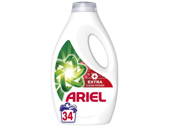 Гель для стирки Ariel Extra Stain Removal, усиленное удаление пятен, универсальный, 34 цикла, 1,7л