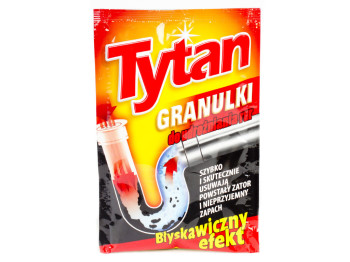 Средство для прочистки труб гранулированное Tytan 40 гр
