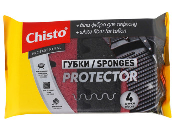 Губки кухонні Chisto Protector, 4шт