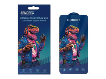 Захисне скло Armorex 5D High-Alum AntiDust для Xiaomi 13T/13T Pro/Note 13 4G/14T, чорний