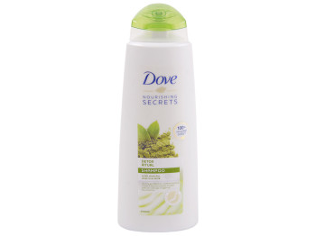Шампунь Dove Nourishing secrets Детокс с матча и рисовым молоком 400мл