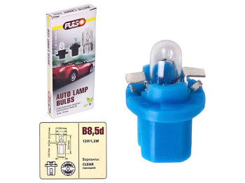 Лампа Pulso габаритна, B8,5d, 1,2Вт-12В clear, 1шт (LP-85120)