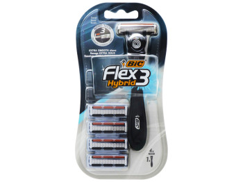Станок для гоління Bic "Flex 3 Hybrid" 3 леза (ціна за набір)