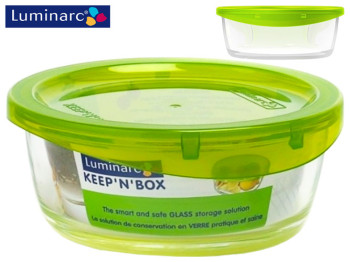 Контейнер скляний Luminarc "Keep'n Box" з пластиковою кришкою 420мл 52069