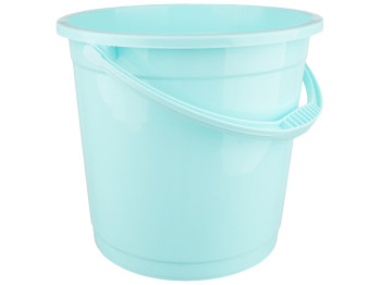 Відро R-plastic кольорове без кришки, 15л, м'ята, 01509