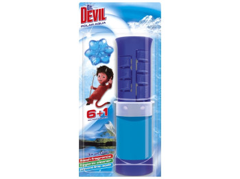 Блок для унітазу точковий Dr.Devil 3в1 Полярна вода 45мл, 7 застосувань, 6678