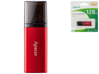 USB флеш-накопичувач Apacer AH25B 128gb 3.2, колір Червоний