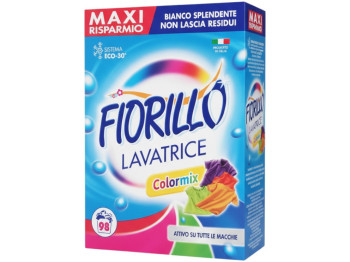 Порошок для прання кольорової білизни Fiorillo Colormix, концентрат, 98 циклів, 6кг