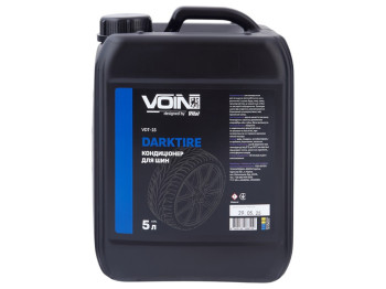 Кондиціонер для шин Voin DarkTire, відновлення чорного кольору, захист від ультрафіолету, 5л
