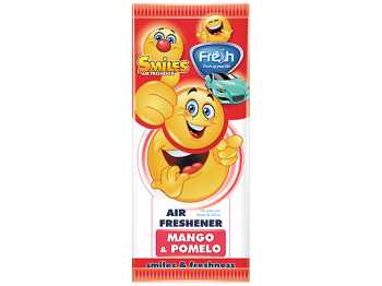 Освіжувач повітря Fresh Way "SMILES DRY" сухий листочок Mango&Pomelo