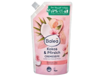 Мыло жидкое Balea персик и кокос, запаска, 500 мл