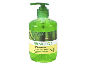 Крем-мыло жидкое Fresh Juice "Lemongrass & Bamboo" лемонграсс и бамбук 460мл