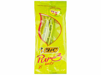 Станки Bic для гоління "Pure 3 lady" 3 леза (ціна за набір 2шт)