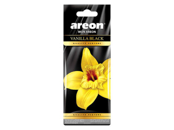 Освіжувач повітря AREON сухий листочок "Mon" Vanilla-Black