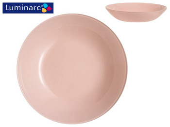 Тарелка суповая Luminarc Arty Pink Quartz 20см 42852
