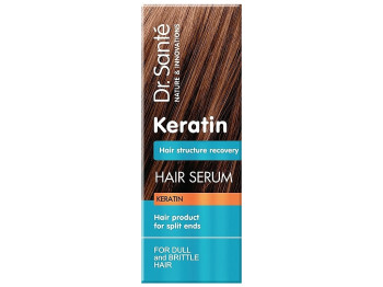 Флюїд для волосся Dr.Sante Keratin, з кератином, 50мл