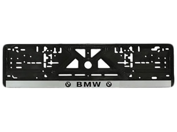 Рамка номера пластикова BMW
