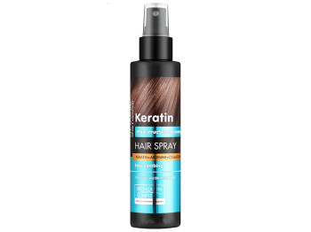 Спрей Dr. Sante Keratin, для тонкого та ламкого волосся, з кератином, аргініном та колагеном, 150мл