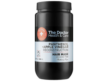 Маска для волосся The Doctor Health&Care, з березовим дьогтем та рослинними екстрактами, 946мл