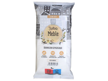 Серветки вологі для миття меблів Luba Comfort, парфумовані, аромат ваніль, 32шт