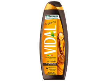 Гель для душа Vidal Argan Oil, с аргановым маслом, 500мл