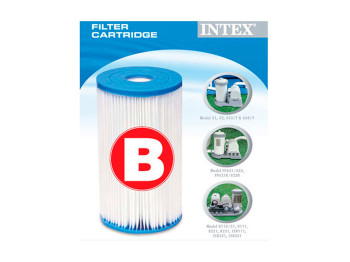 Картридж для фільтра Intex 29005 тип B, лавсан, 14,5х25,3см (ціна за 1шт)