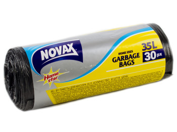 Пакети для сміття 35л "Novax" Home Star 30шт