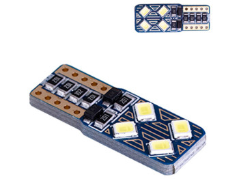 Лампа Pulso габаритна LED T10/8SMD-5630, 12v, 4w, 80lm White (LP-158480)