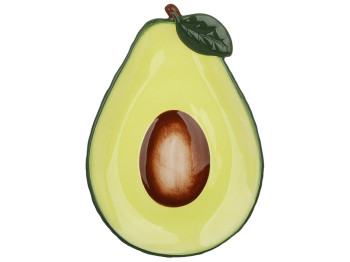 Тарілка керамічна Avocado, 25,5х17,5х2,5см