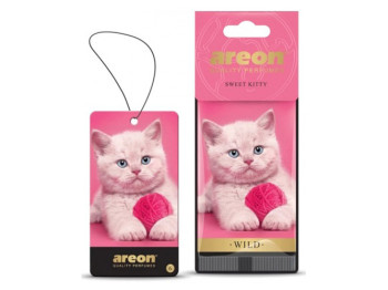 Освіжувач повітря AREON сухий лист Wild Sweet Kitty