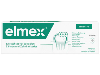 Ополаскиватель для рта Elmex Sensitive Plus, для чувствительных зубов, 400 мл
