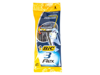 Станки для гоління Bic "Flex 3" 3 леза (ціна за набір 4шт)