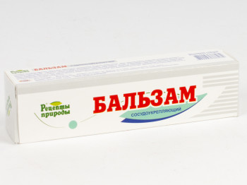 Бальзам "Рецепты природы" сосудоукрепляющий 40гр