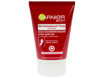 Крем для ніг відновлюючий Garnier Body "Інтенсивний догляд" для дуже сухої шкіри ніг 100мл