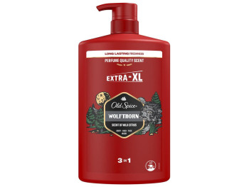 Гель-шампунь 3 в 1 Old Spice Wolfthorn, цитрусовий аромат, 1л