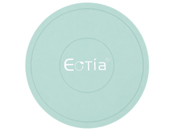 Силіконова підставка під гаряче Eotia, d16 см, м'ятна