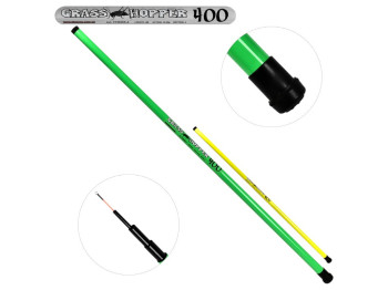 Удочка телескоп стеклопластик безколечная Sams Fish "Grasshopper" 4.0м 15-30г 4к