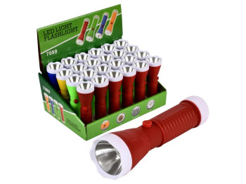 Ліхтарик світлодіодний 1led, 13x4см (без батарейок 3шт x ААА)