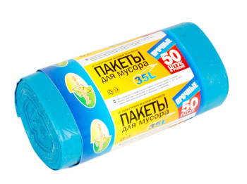 Пакети для сміття 35л. "Традиції Якості" 50шт. + 5шт Бонус!