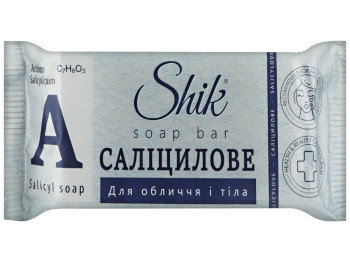 Мило тверде Shik Саліцилове, антибактеріальне, для жирної та проблемної шкіри, 140г