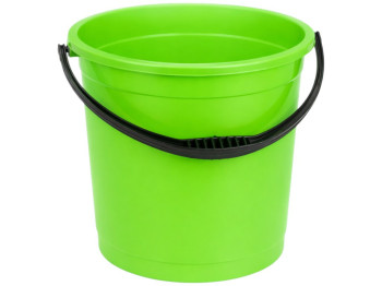 Відро R plastic салатове, без кришки, 15л, 01503