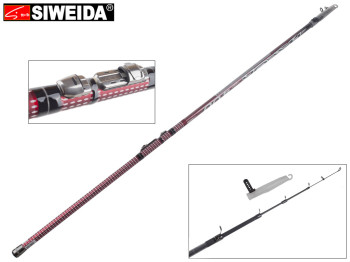 Удочка Siweida "Havok" карбон IM6, 6 колец, 4-секционная 4м, 5-20г